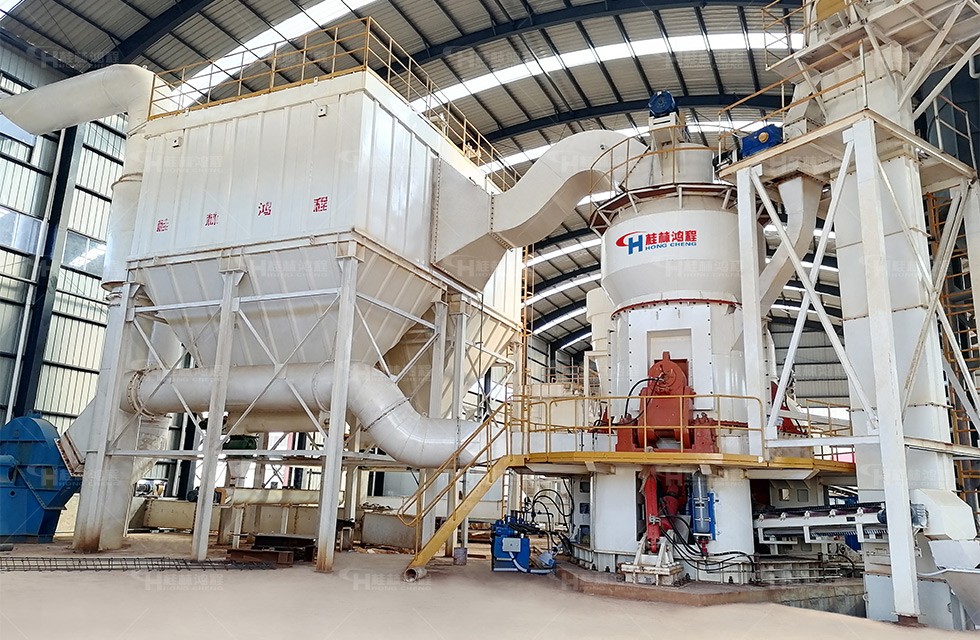 大理石磨粉生產線——HLM立式磨粉機