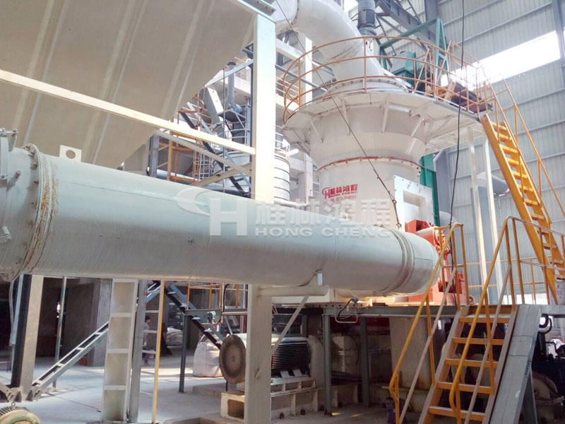 高硫石油焦，磨粉生產線，立式磨粉機，石油焦磨粉機，磨粉生產線價格，立磨，磨粉機械，磨粉設備，桂林鴻程