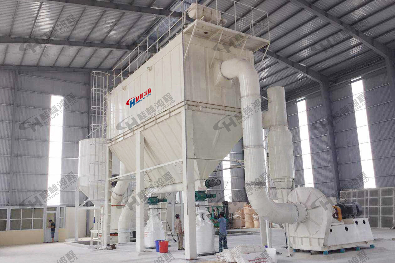 雙飛粉超細磨粉機500目，雙飛粉500目，超細磨粉機500目，超細環輥磨粉機，超細環輥磨，磨粉機廠家