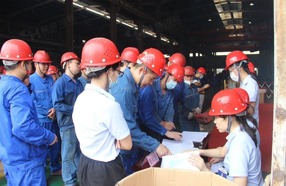 揚技能長劍，造鴻程精品|2022年臨桂區職工勞動技能競賽在桂林鴻程舉辦