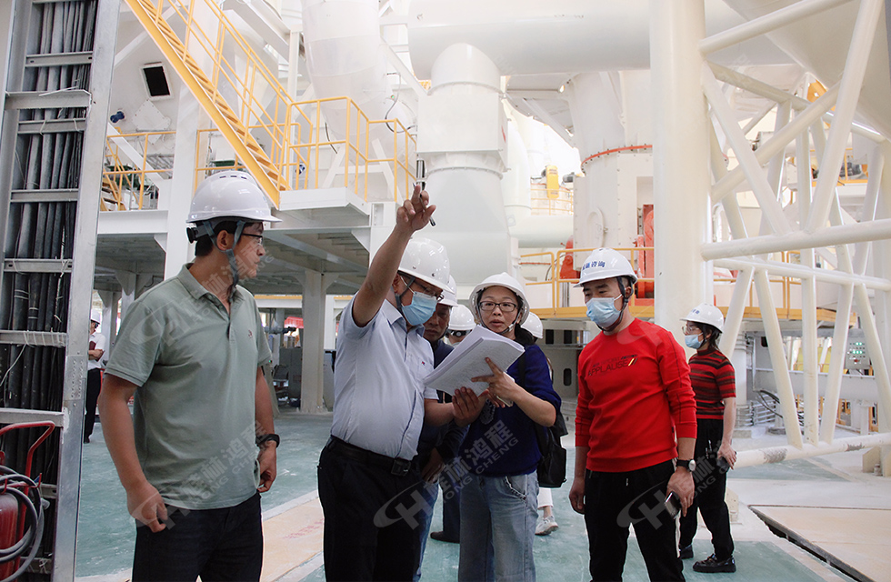 精誠合作,互利共贏——桂林鴻程熱烈祝賀賀州礦投智科150萬噸高端碳酸鈣項目投產達效